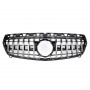 Решетка радиатора Mercedes A-Class W176 (2012-2015) в стиле GT PANAMERICANA (Black Chrome)