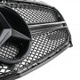Решетка радиатора Mercedes A-Class W176 (2012-2015) в стиле AMG (Black)