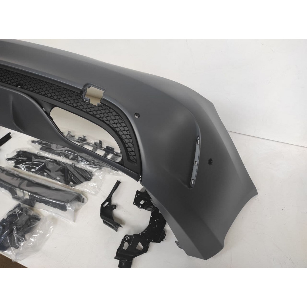 Бампер задній Mercedes C-Class W205 (2014-2021) в стилі AMG C43 під PDC