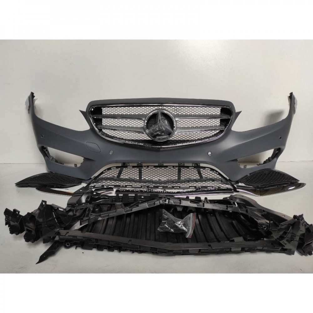 Бампер передній Mercedes E Class W212 стиль AMG Line 2014 2016