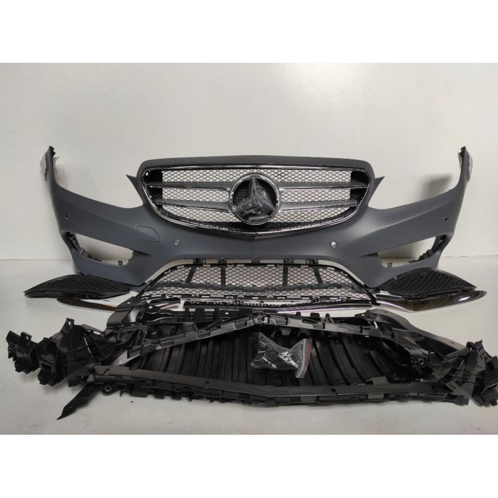 Бампер передній Mercedes E Class W212 стиль AMG Line 2014 2016