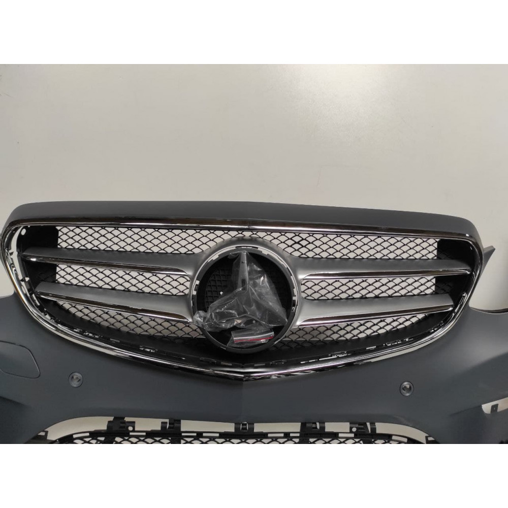 Бампер передній Mercedes E Class W212 стиль AMG Line 2014 2016