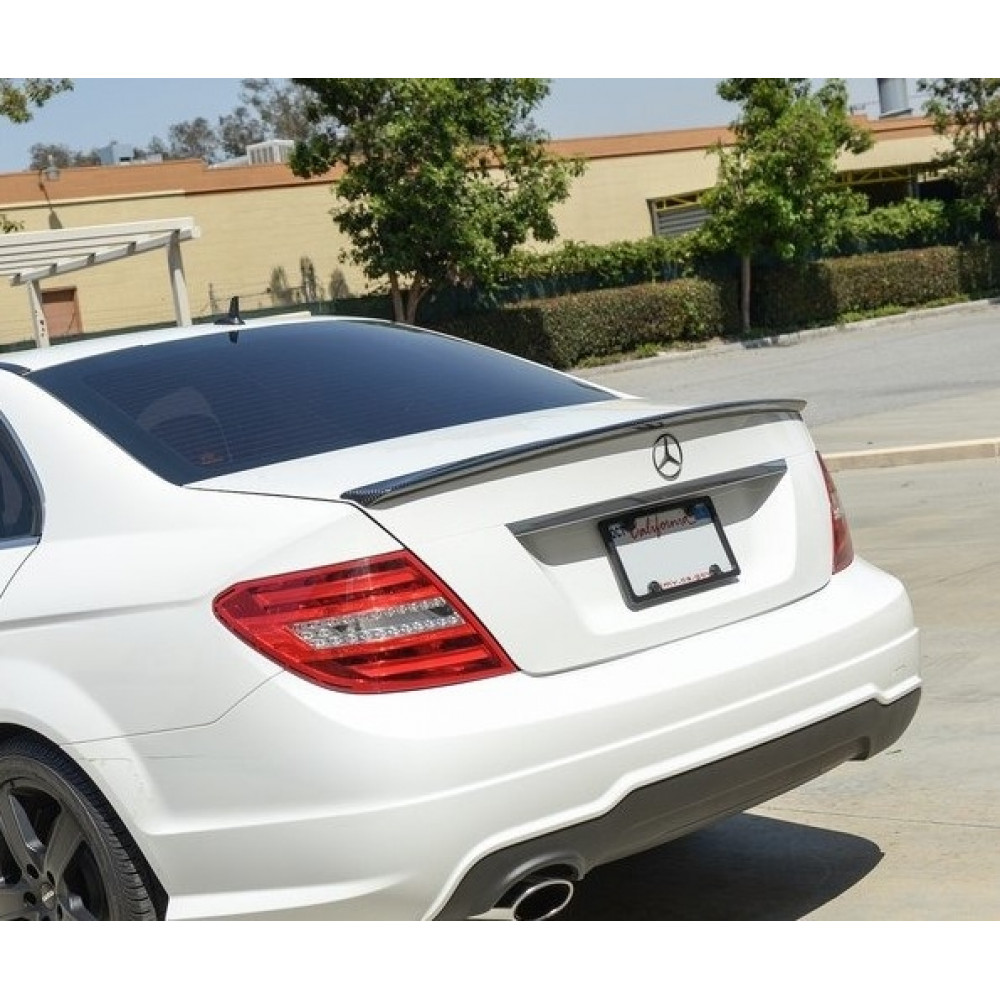 Спойлер крышки багажника Mercedes C-Class W204 (2007-2014) в стиле AMG