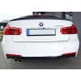 Накладка заднього бампера M Tech BMW F30 328i M Performance глянець