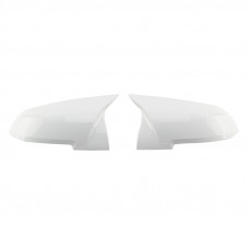 Накладки на дзеркала BMW F10 F11 F06 F12 F13 F01 M Look LCI білі