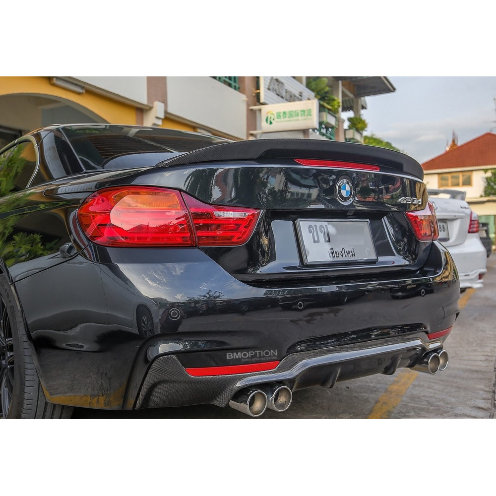 Карбоновый спойлер крышки багажника BMW 4 F33 Cabrio M-Performance
