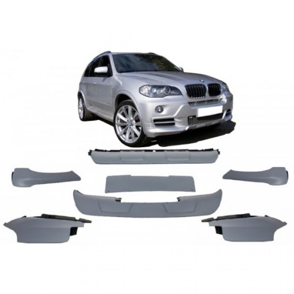 Комплект обвеса BMW X5 E70 в стиле Aero M-Performance (ABS) 2007-2010 дорестайл
