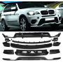 Комплект обвеса BMW X5 E70 в стиле Aero M-Performance (АБС) 2010-2013 LCI рестайл