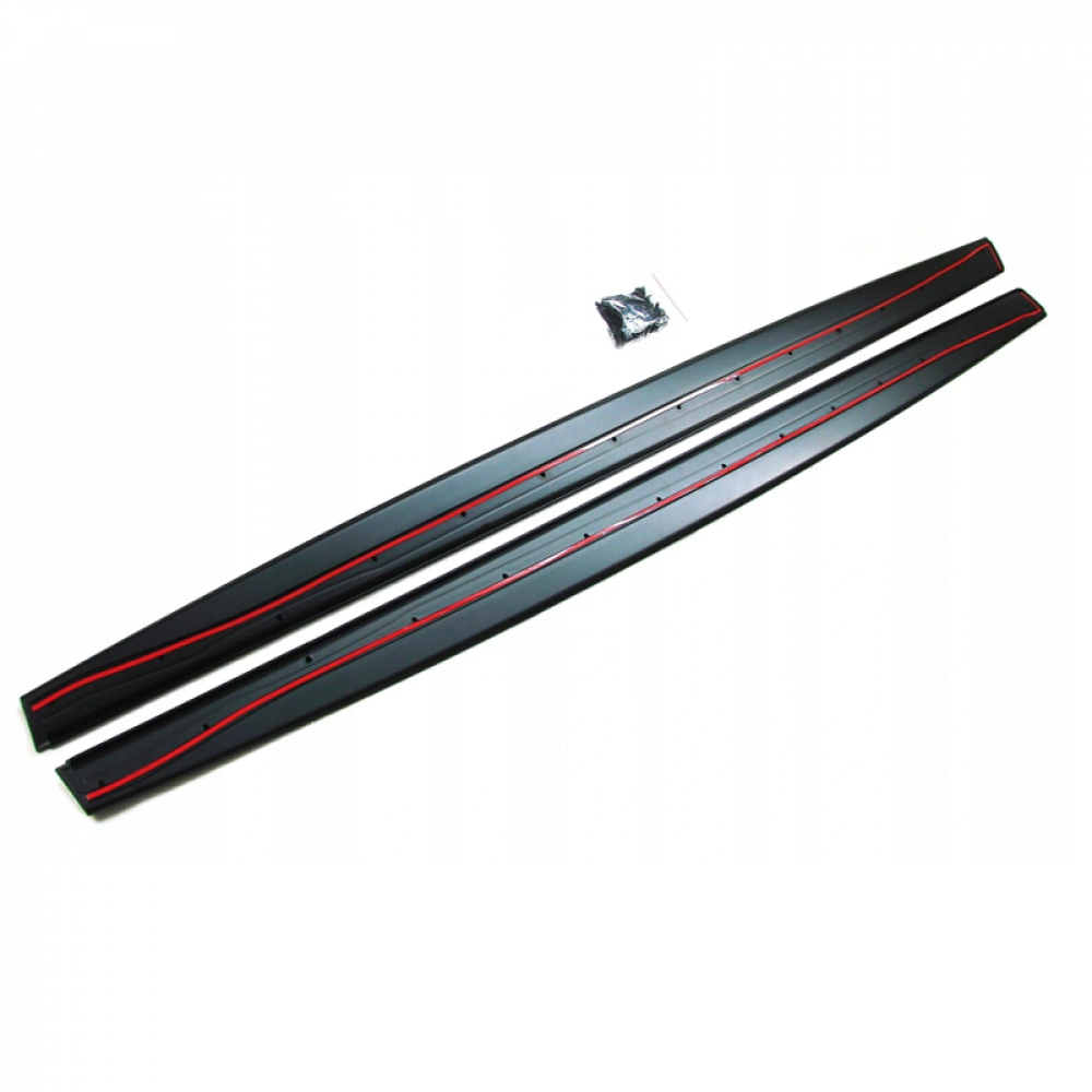 Леза під пороги M Tech BMW 4 F32 F33 M Performance чорний мат GOOD GO
