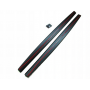 Леза під пороги M Tech BMW 4 F32 F33 M Performance чорний мат GOOD GO