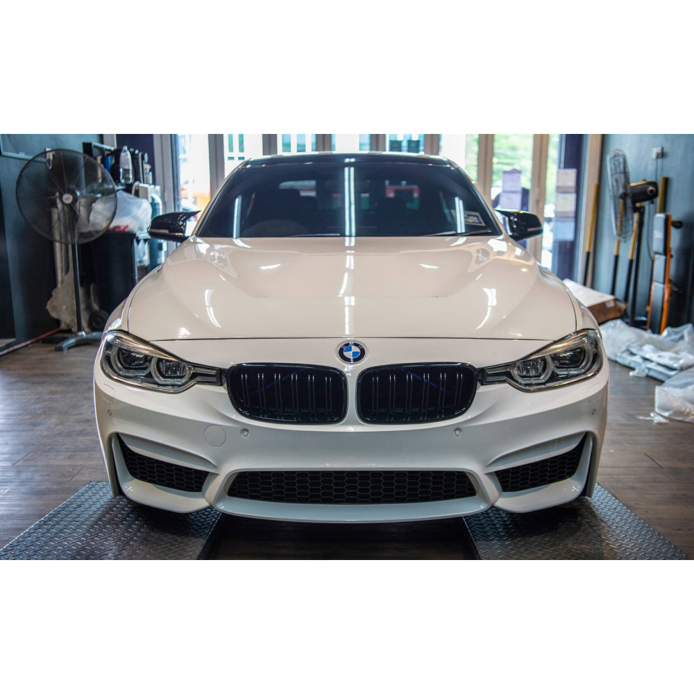 Бампер передній BMW 3-Series F30/F31 (2011-2019) в стилі М3 під PDC та омивачі, без ПТФ