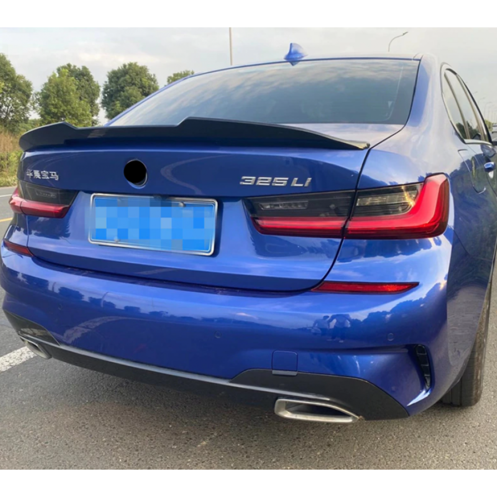 Спойлер крышки багажника BMW 3 G20 (2018-2025) в стиле PSM
