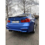 Бампер задний BMW 3 F30 М3 Дизайн (2011-2019 ) без парктроника (Song)