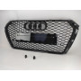 Решетка радиатора Audi A4 B9 (2015-2019) в стиле RS4 (Gloss Black) V1