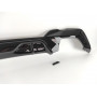 Диффузор заднего бампера BMW 3 G20 Дизайн M-Performance 340 (Черный глянец)