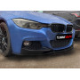 Сплітер переднього бампера M Tech BMW F30 F31 3D M Performance