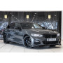 Диффузор переднего бампера BMW 3 G20 M-Performance V1 (Черный глянец)