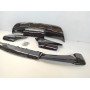 Комплект обвеса BMW X5 E70 в стиле Aero M-Performance (ABS) 2007-2010 дорестайл Черный глянец
