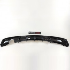 Накладка для заднего бампера M-Technic BMW F30/F31 М-Performance черный глянец