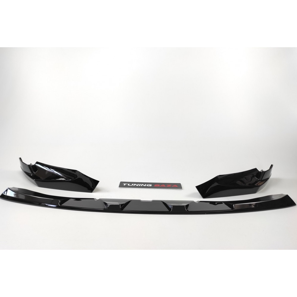 Спліттер переднього бампера BMW M3 G80 M4 G82 Black