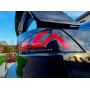 Задние диодные фонари Mitsubishi Lancer X (2007-2018) в стиле EVO smoked