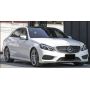 Решітка радіатора для Mercedes E-Class W212 (2013-2016) у стилі Diamond AMG Avantgarde Black Chrome