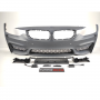 Бампер передний BMW 4 F32/F33/F36 (2013-2020) в стиле M4 под парктроник и омыватели фар