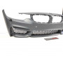 Бампер передний BMW 4 F32/F33/F36 (2013-2020) в стиле M4 под парктроник и омыватели фар