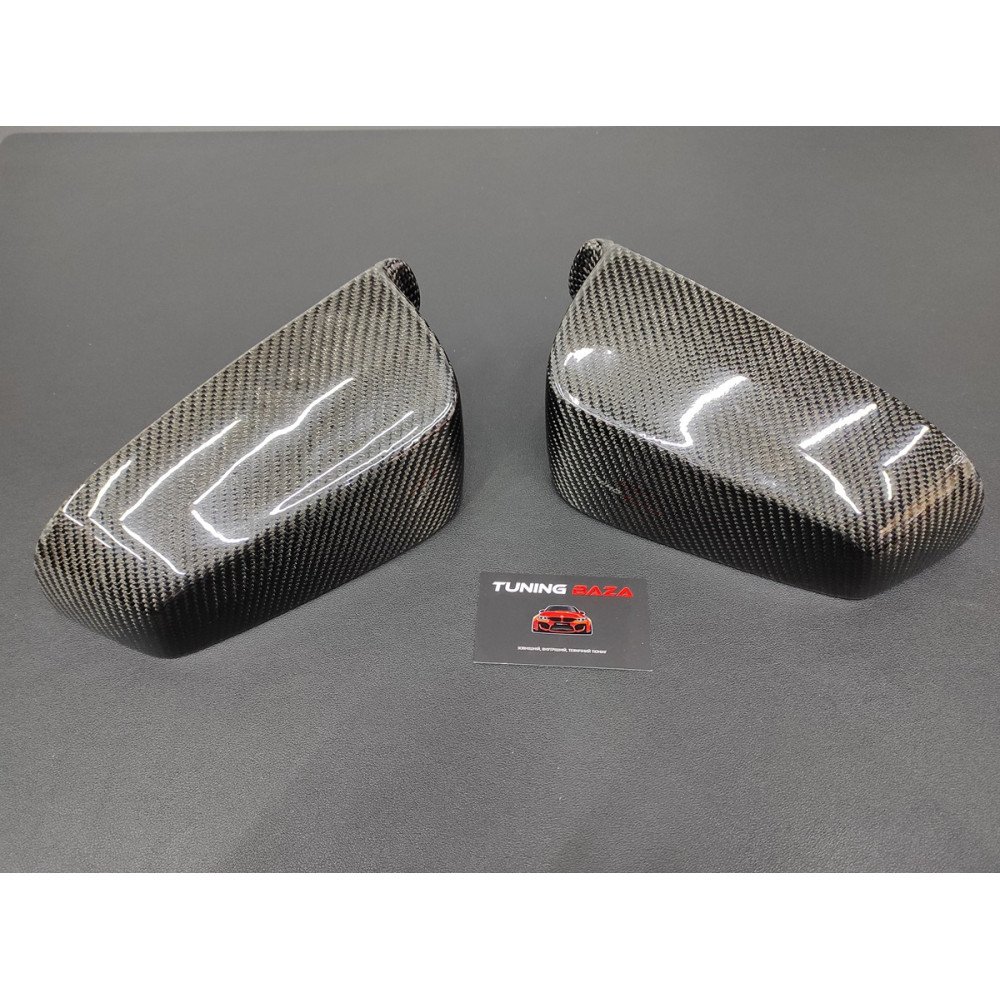 Карбоновые накладки на зеркала (корпуса) BMW E60/F07 original style (2007-2009)
