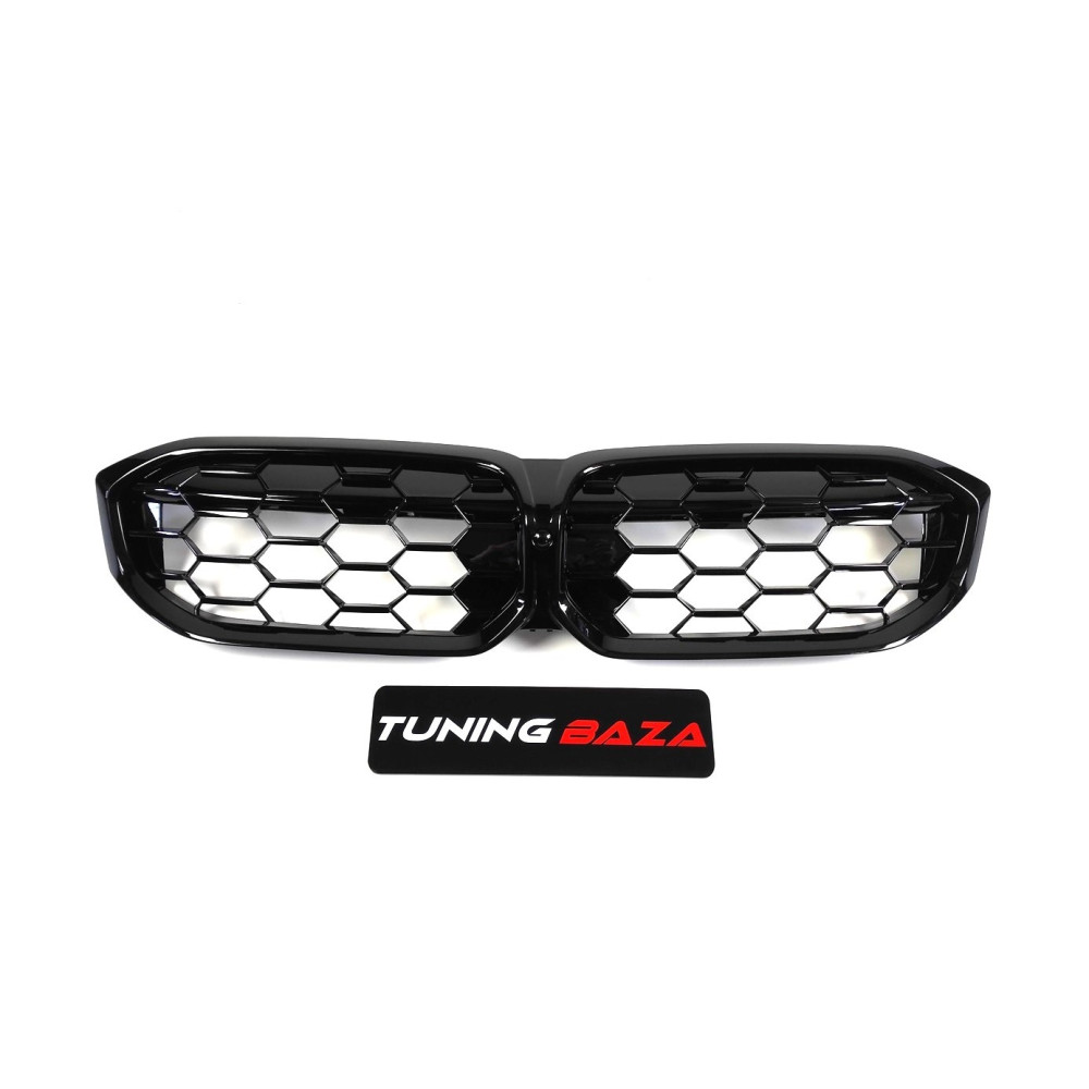 Решетка радиатора BMW 3-Series G20/G21 (2022-2025) в стиле M340 (Gloss Black)