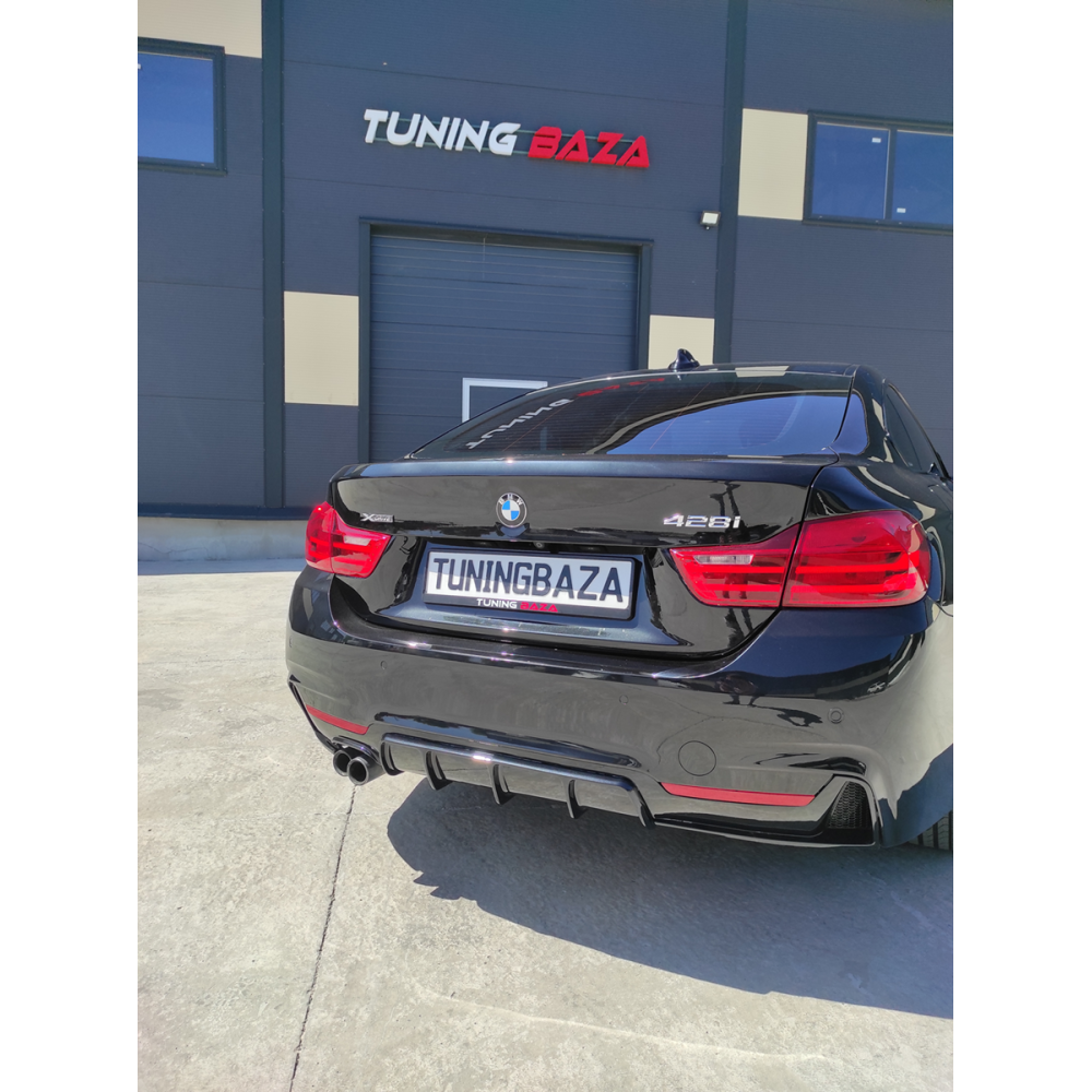 Бампер задній BMW 4-Series F32/F33 (2014-2020) в стилі M-Performance під PDC