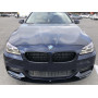 Диффузор (накладка) Переднего M-Tech бампера BMW F10/F11 М-Performance Черный глянец