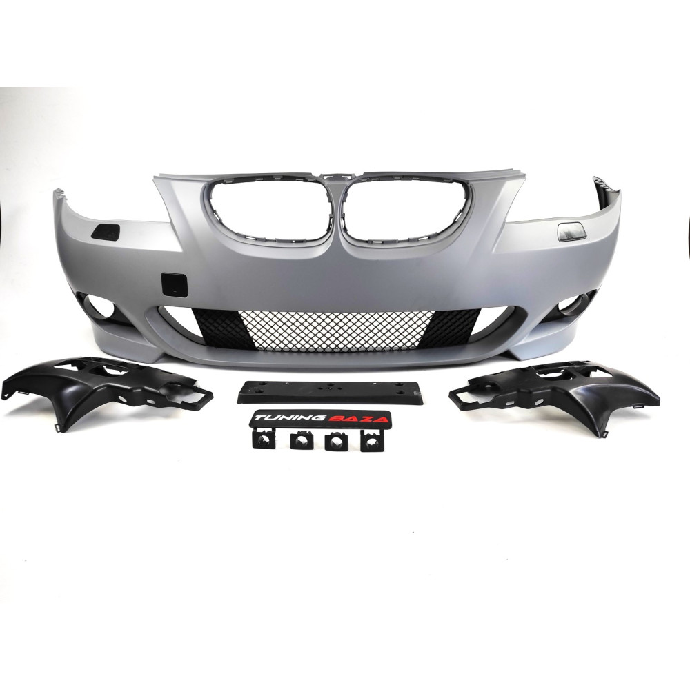 Бампер передний BMW 5 E60/E61 в стиле M-Tech (2003-2010) без парктроников