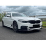 Спліттер накладка переднього бампера BMW 5 G30 M Performance глянець