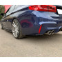 Сплитери (лезвия) на задний M бампер BMW 5 G30 G31