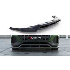 Накладка (дифузор) на передній бампер Audi Q8 4M (2023+) рестайл