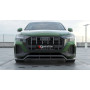 Накладка (диффузор) на передний бампер Audi Q8 4M (2023+) рестайл