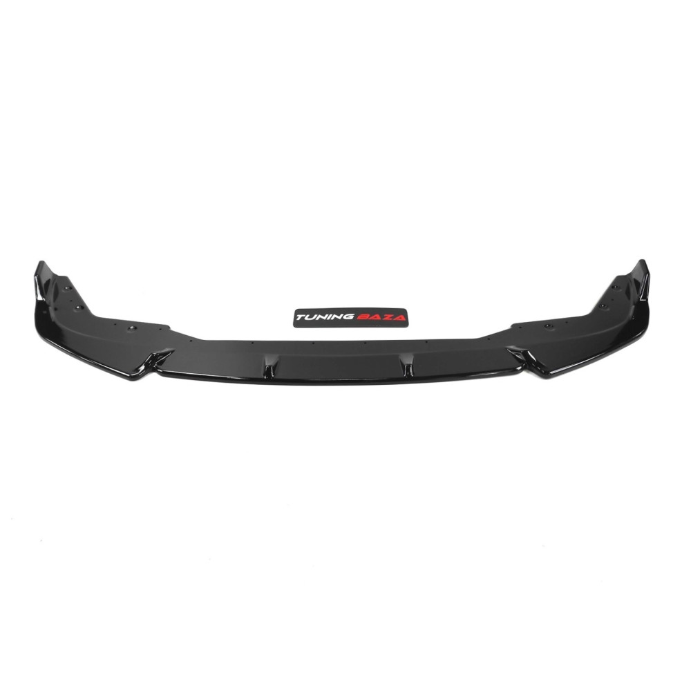 Губа переднего бампера BMW 3-Series G20 LCI (2023-2025) в стиле Competition (Gloss Black)