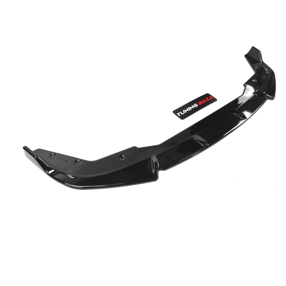 Губа переднего бампера BMW 3-Series G20 LCI (2023-2025) в стиле Competition (Gloss Black)