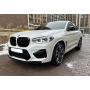 Накладка (губа) на передний бампер BMW X3M G01 X4М G02 (2017-2022)