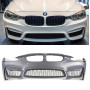 Бампер передній BMW 3-Series F30/F31 (2011-2019) в стилі М3 під PDC та омивачі, без ПТФ
