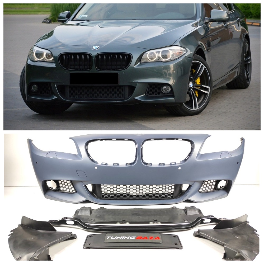 Бампер передний BMW F10/F11 (2010-2013) в стиле M-Package
