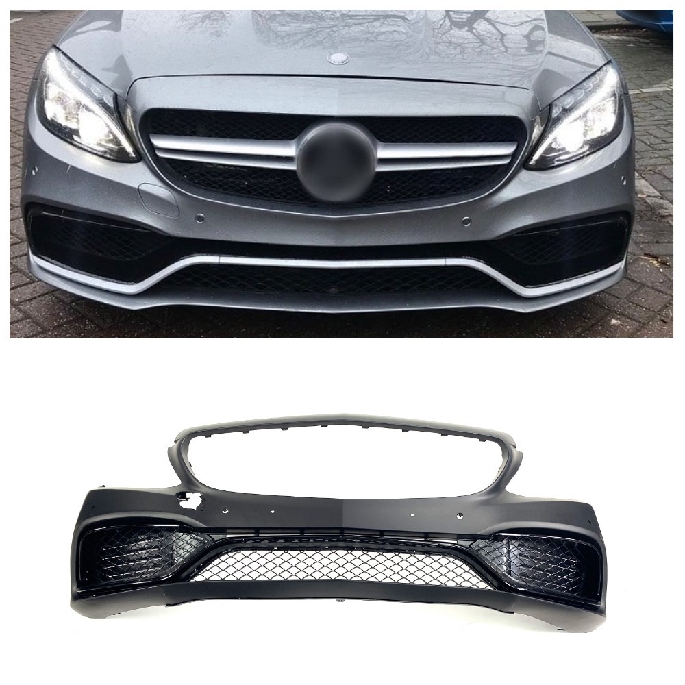Бампер передний Mercedes C-Class W205 (2014-2018) в стиле C63 AMG