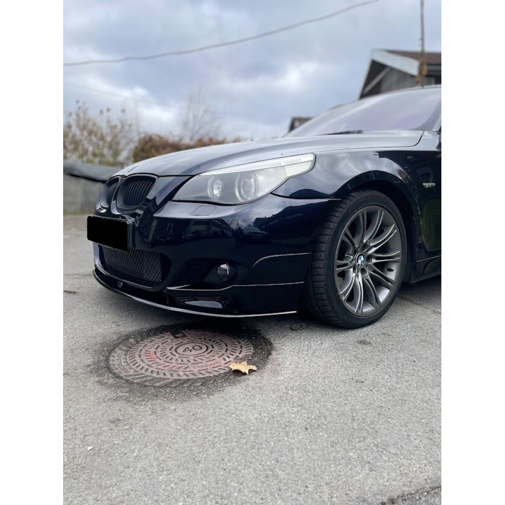 Накладка (губа) передньго бампер BMW 5-Series E60 (2004-2010) в стиле M-Performance