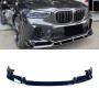 Накладка (губа) на передний бампер BMW X5M F95 (2019-2023)