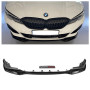 Диффузор переднего бампера BMW 3 G20 M-Performance V2 (Черный глянец)