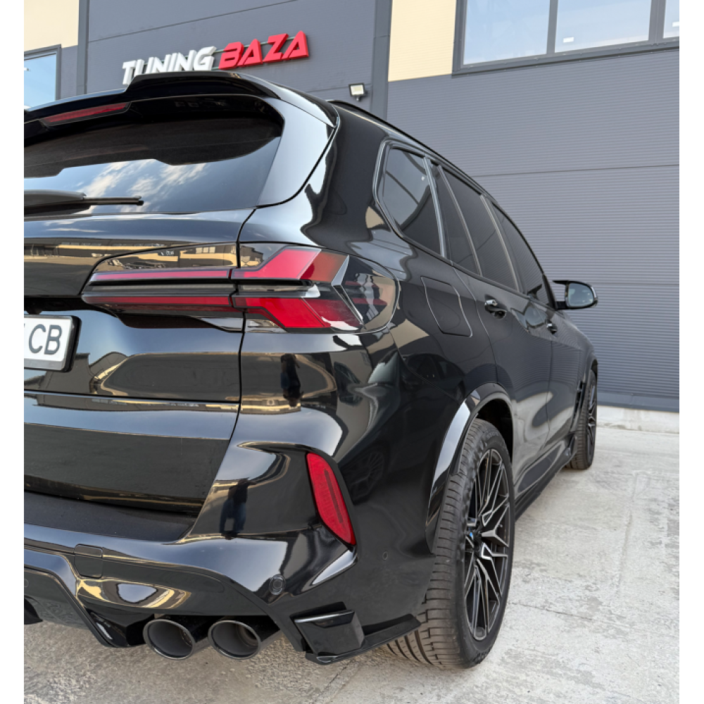 Боковые клики на задний бампер BMW X5 G05 (2019-2025) в стиле X5M F95