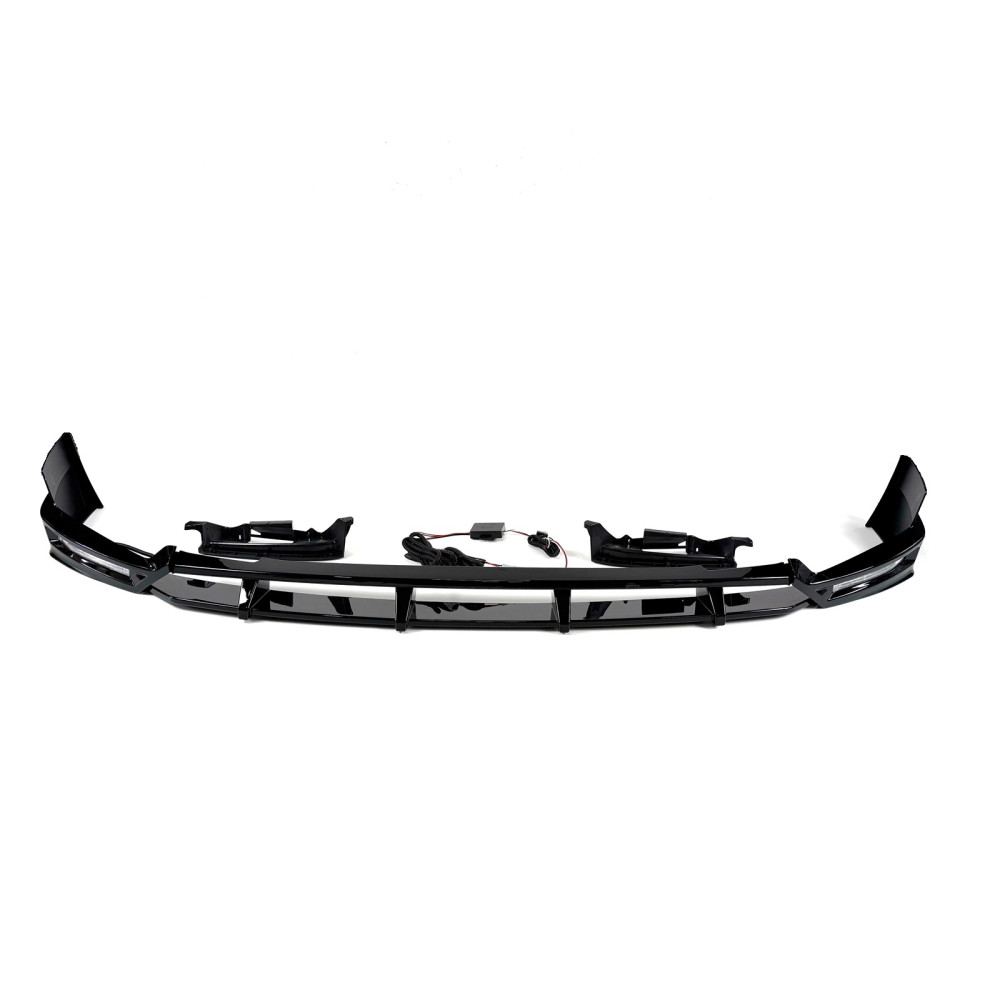 Передня накладка (губа) BMW X5 LCI 2023+ G05 LED