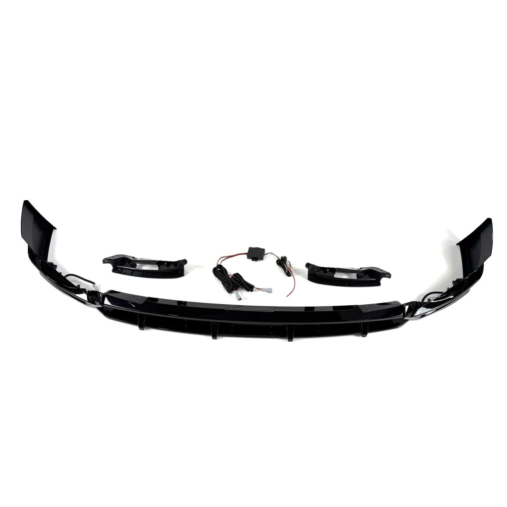Передня накладка (губа) BMW X5 LCI 2023+ G05 LED