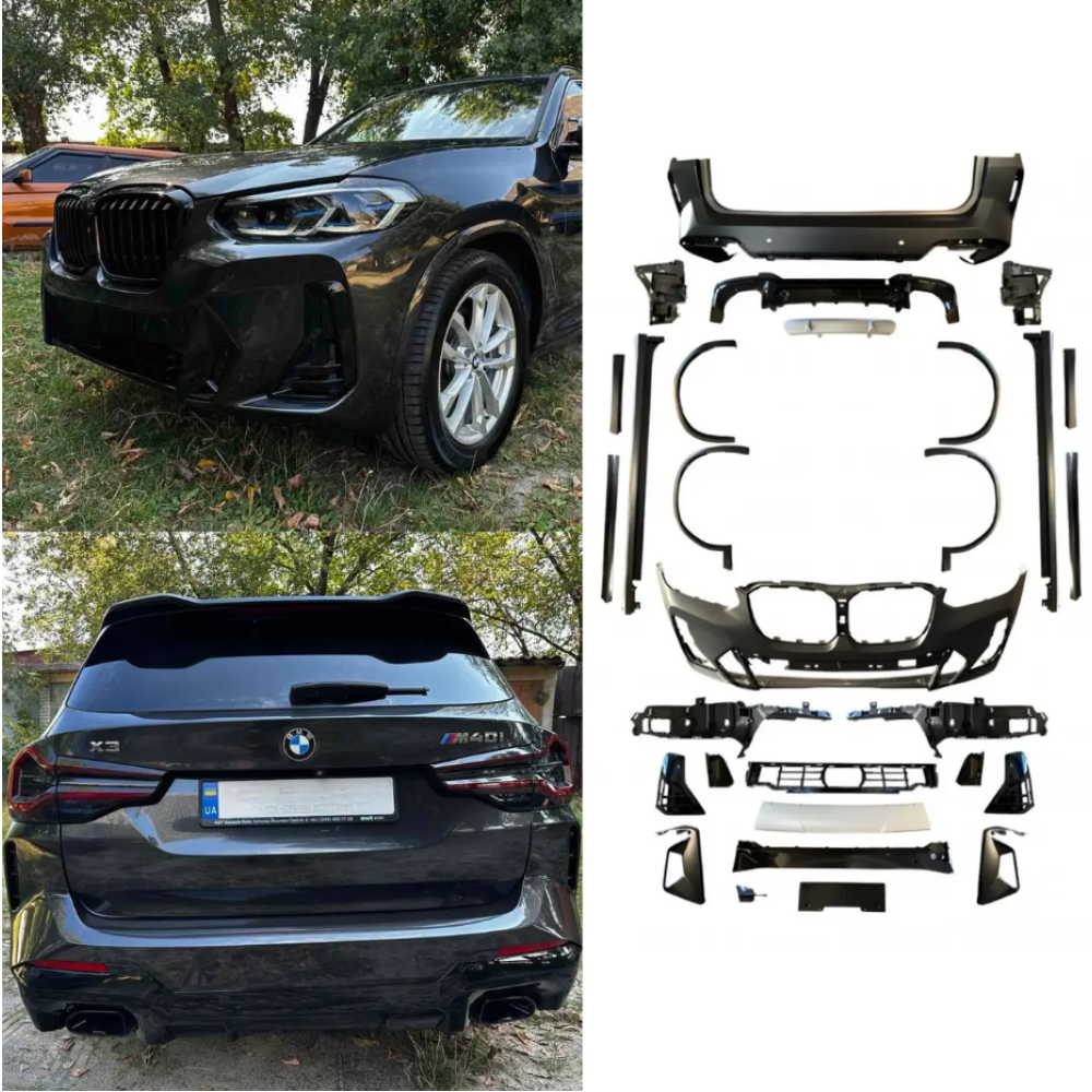 Комплект обвеса для BMW X3 G01 (2021-2025) в стиле M-Package